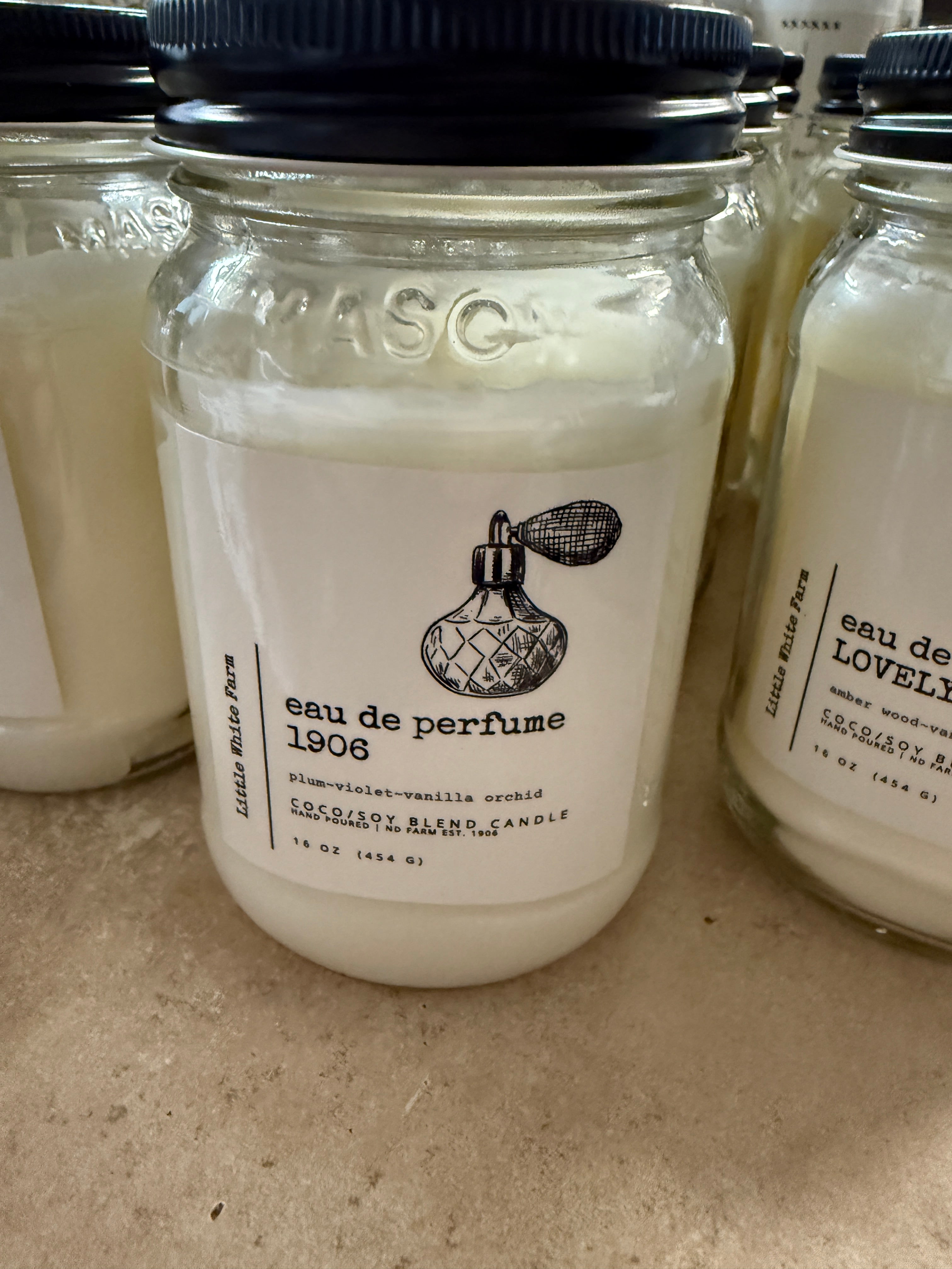 Little White Farm Candle