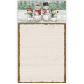 Snowman Family Large Notepad