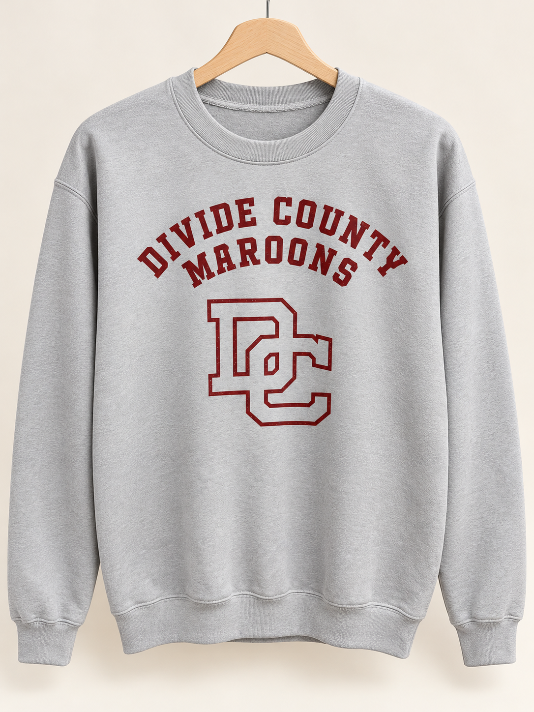 DC Maroons Gildan Crewneck