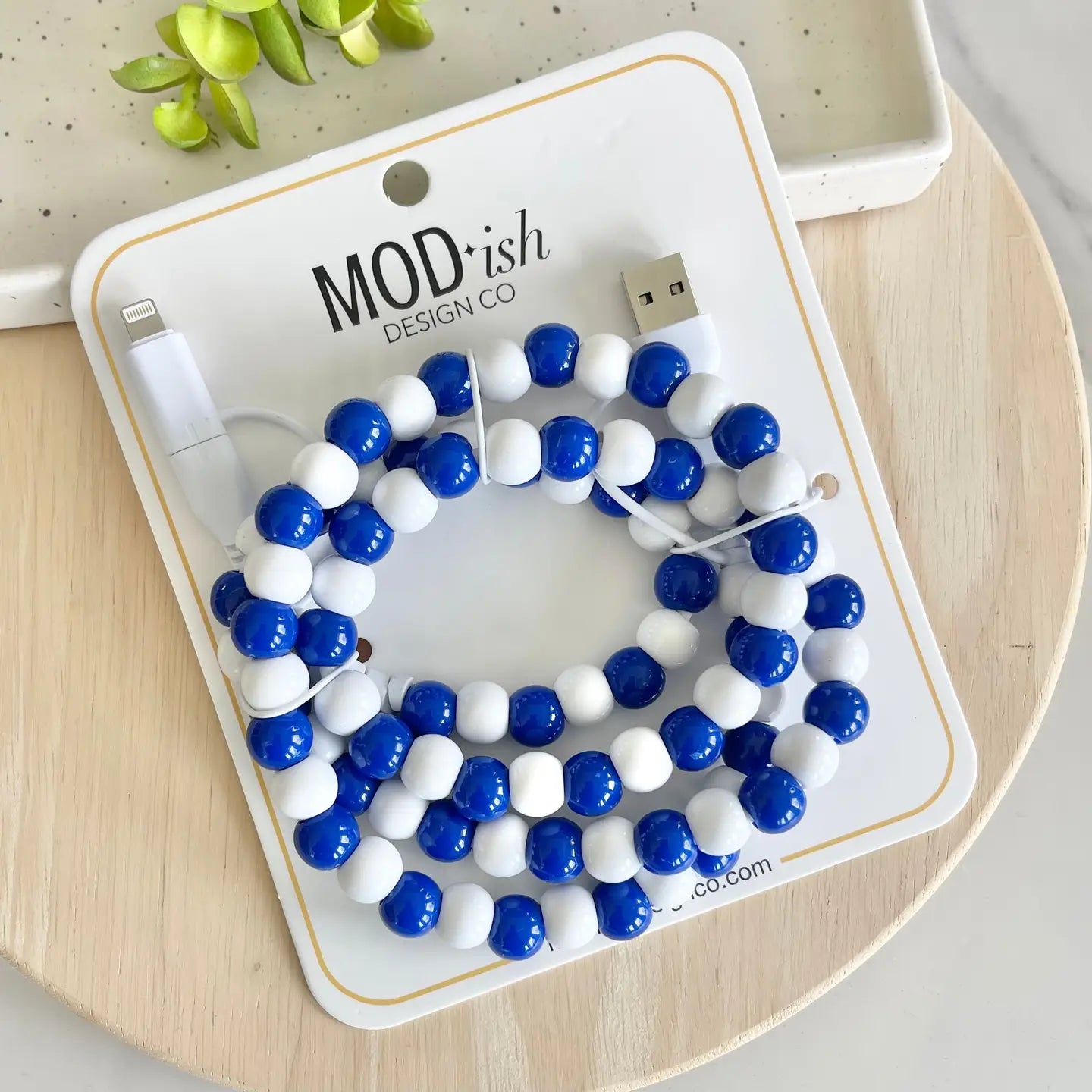 Beaded Phone Charger