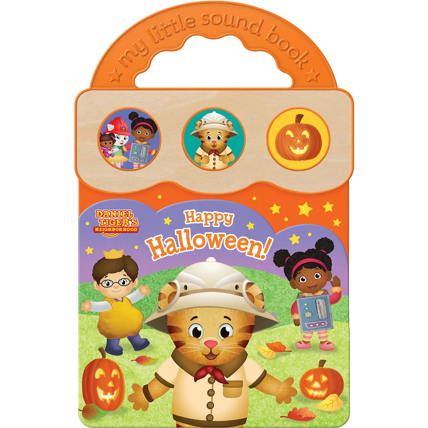 Daniel Tiger Happy Halloween 3-Button Sound Book