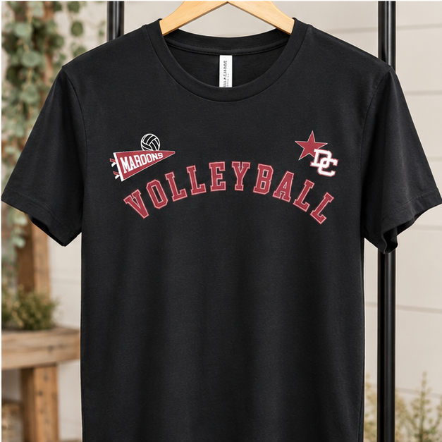 DC Maroons Bella Canvas Tee