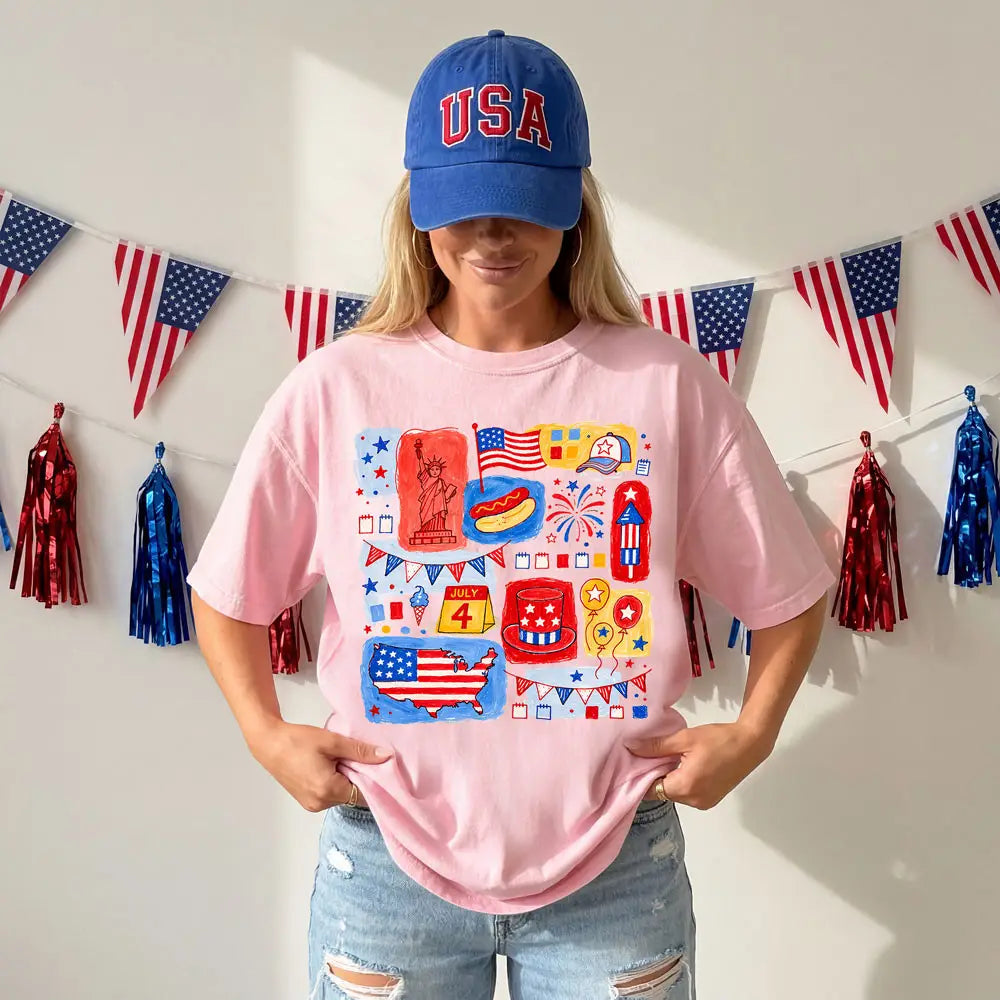 4th of July DTF Transfers