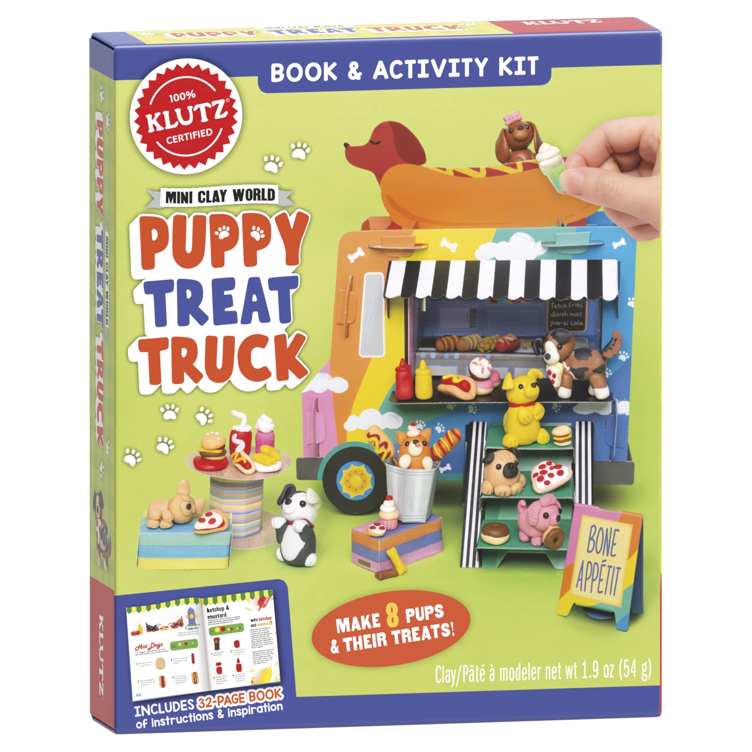 Klutz Mini Clay World Puppy Treat Truck