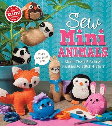 Klutz Sew Mini Animals
