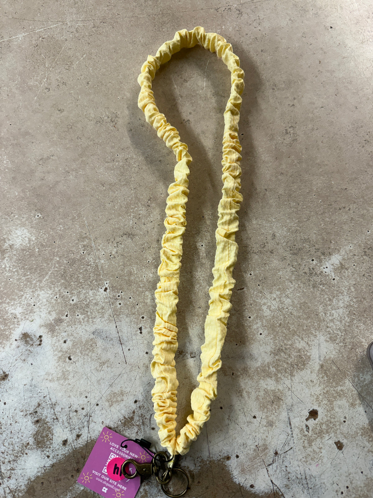 Andi Breakaway Scrunchie Lanyard