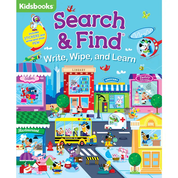 Search & Find: Write, Wipe, and Learn