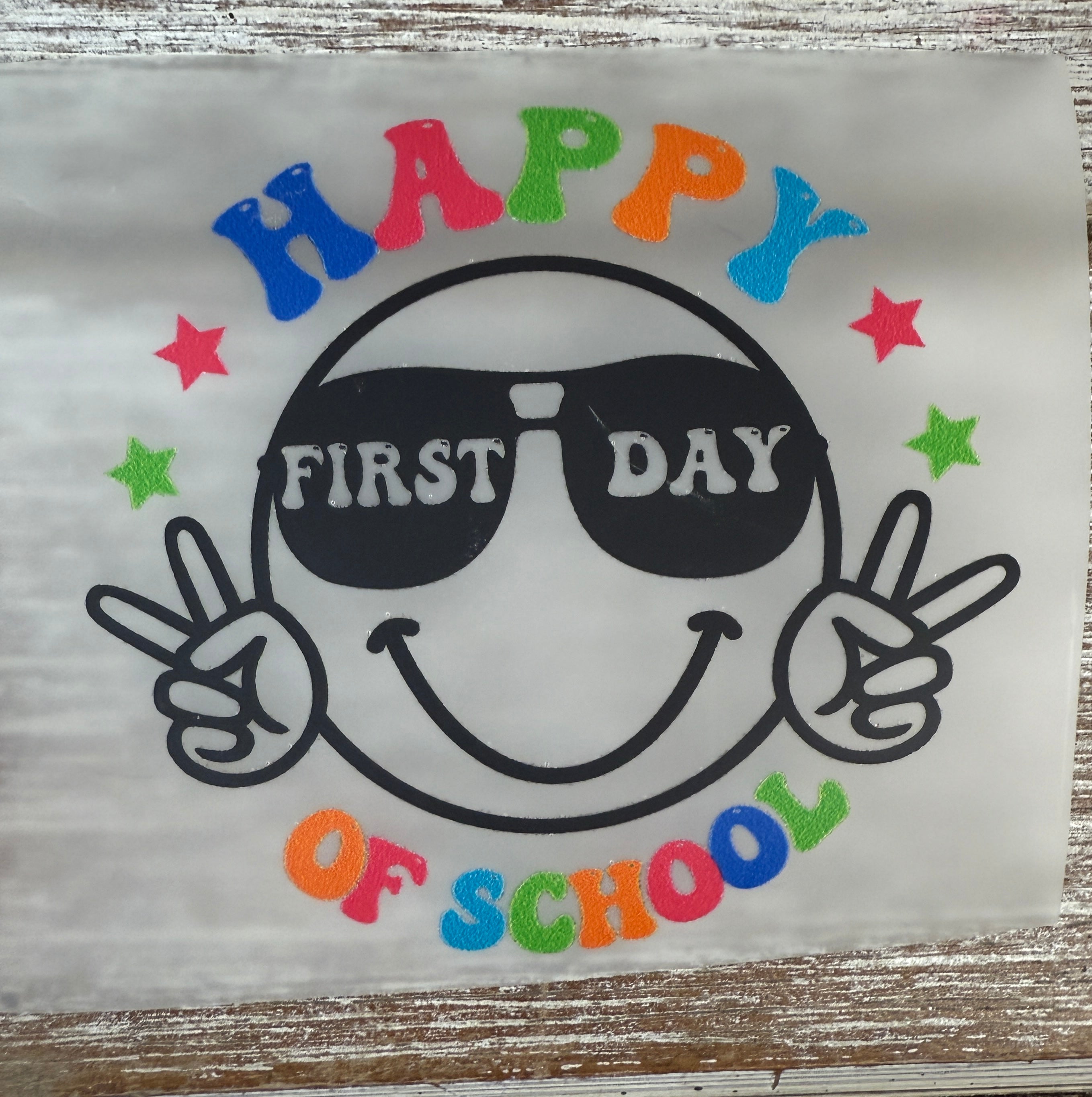 Back To School DTF Transfer