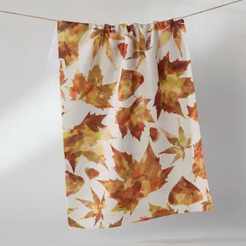Fall Geometry Towels