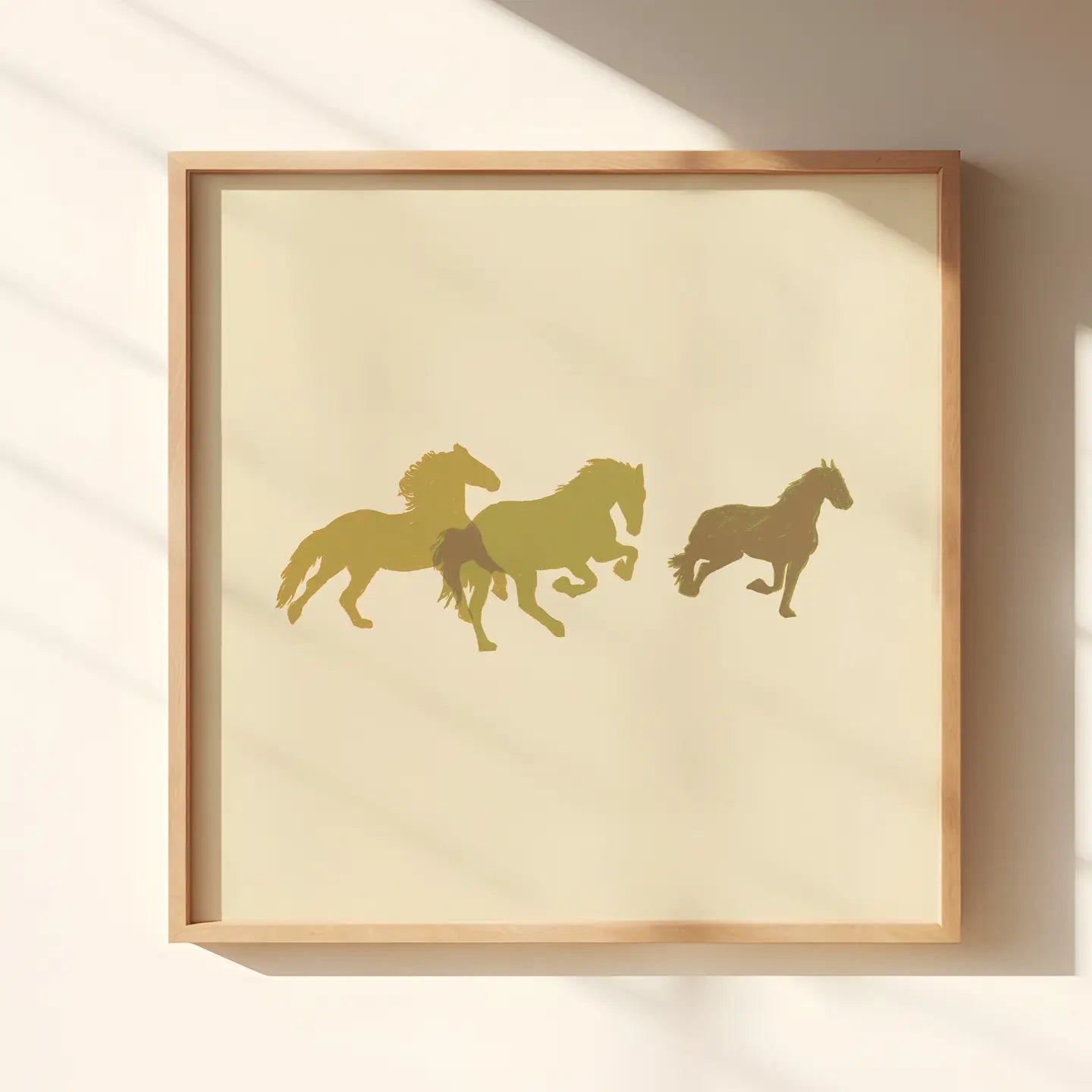 Horses Art Print