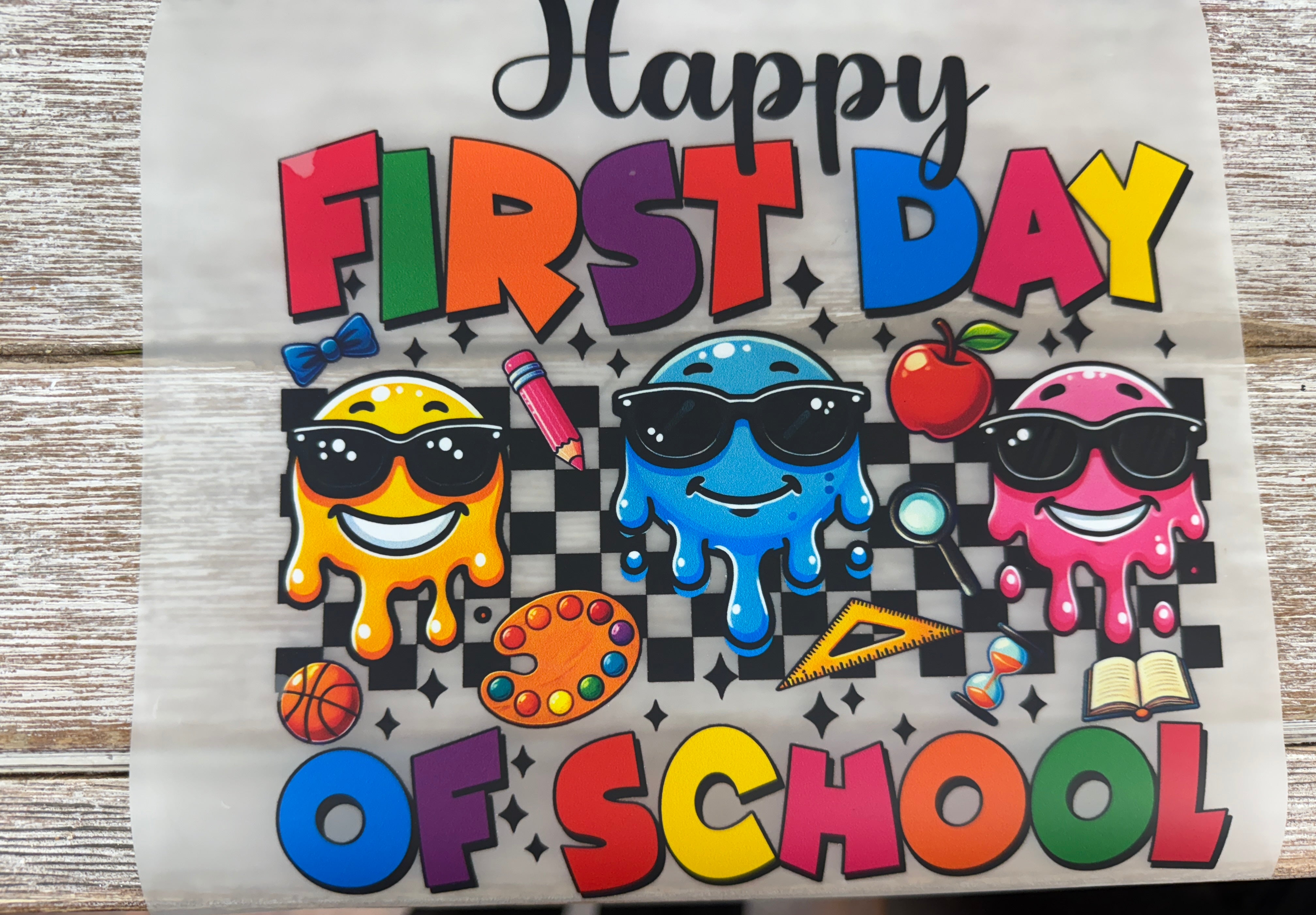 Back To School DTF Transfer