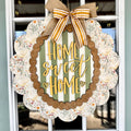 Home Sweet Home Scalloped Goose Sign