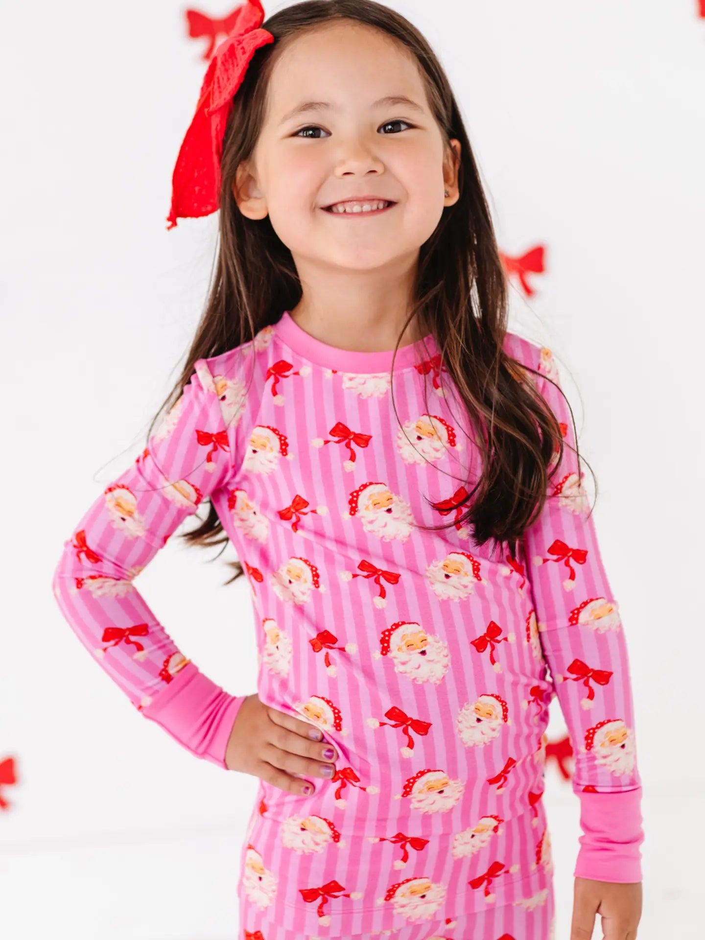 Santa Soirée Kids Pajamas