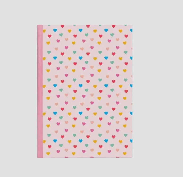 Small Hearts Notebook
