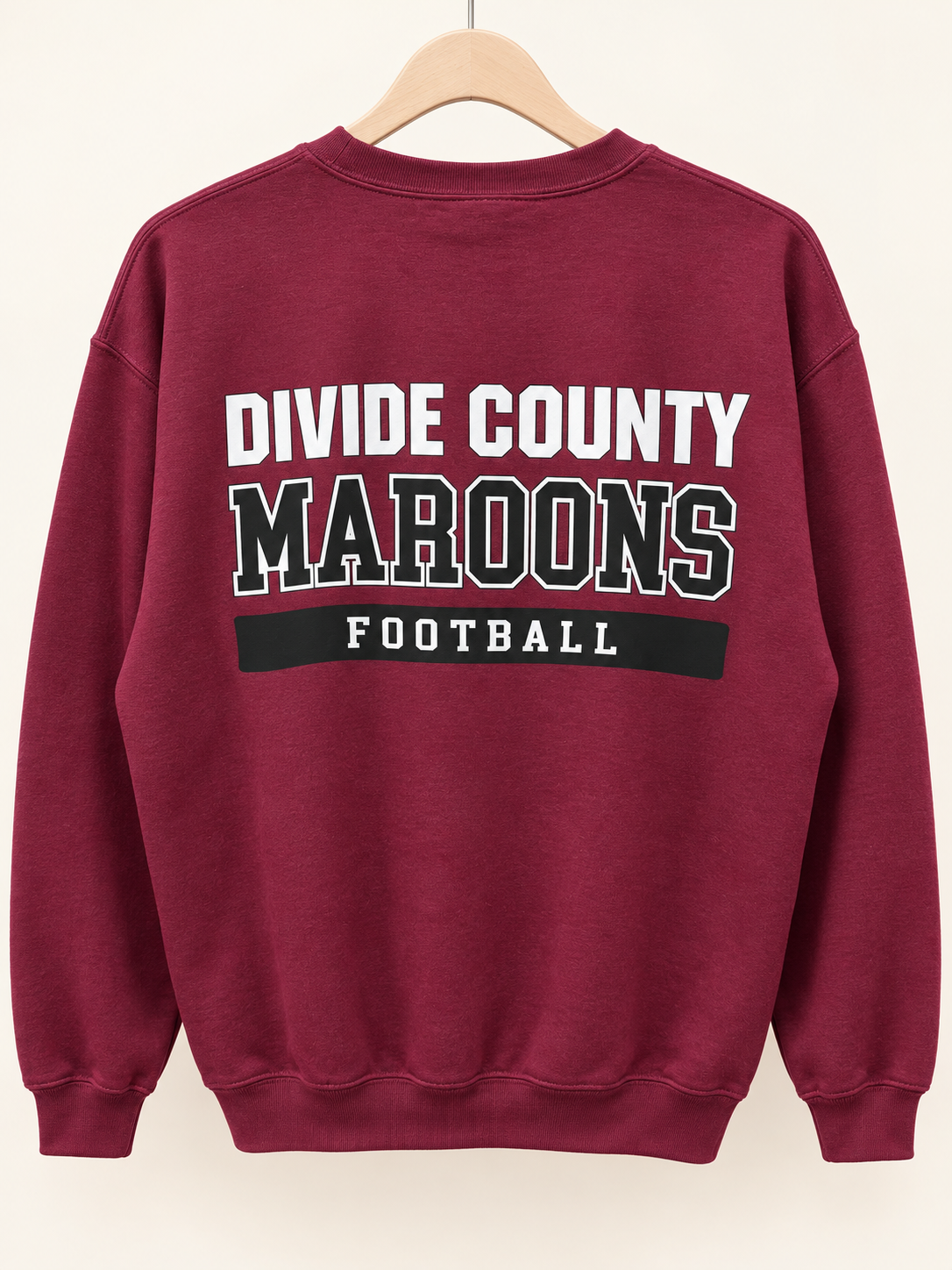 DC Maroons Gildan Crewneck