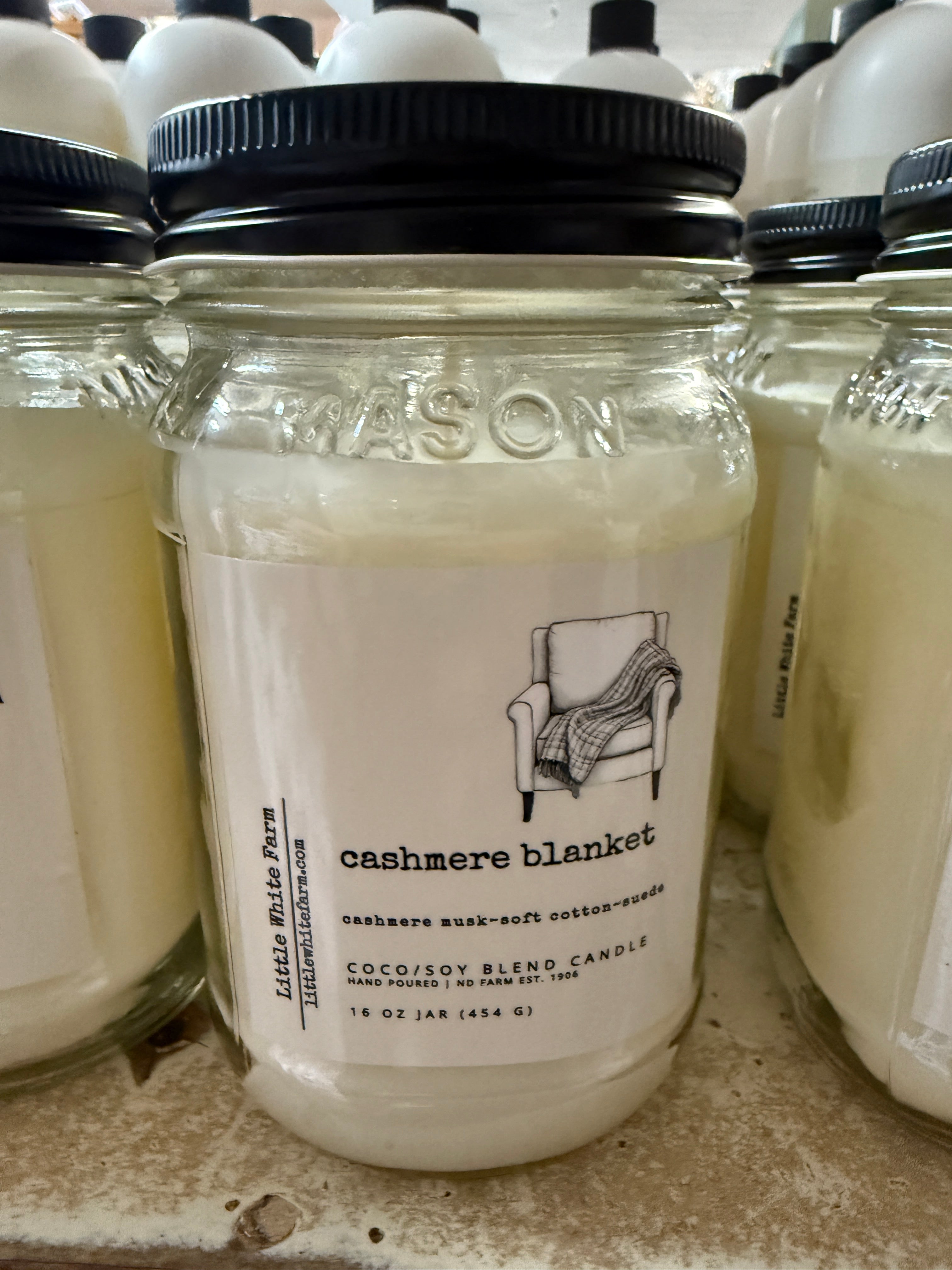 Little White Farm Candle