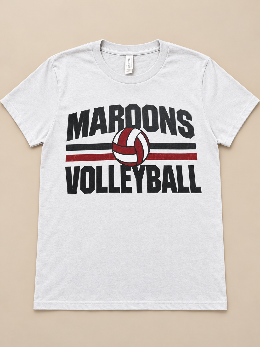 DC Maroons Volleyball DTF Transfers