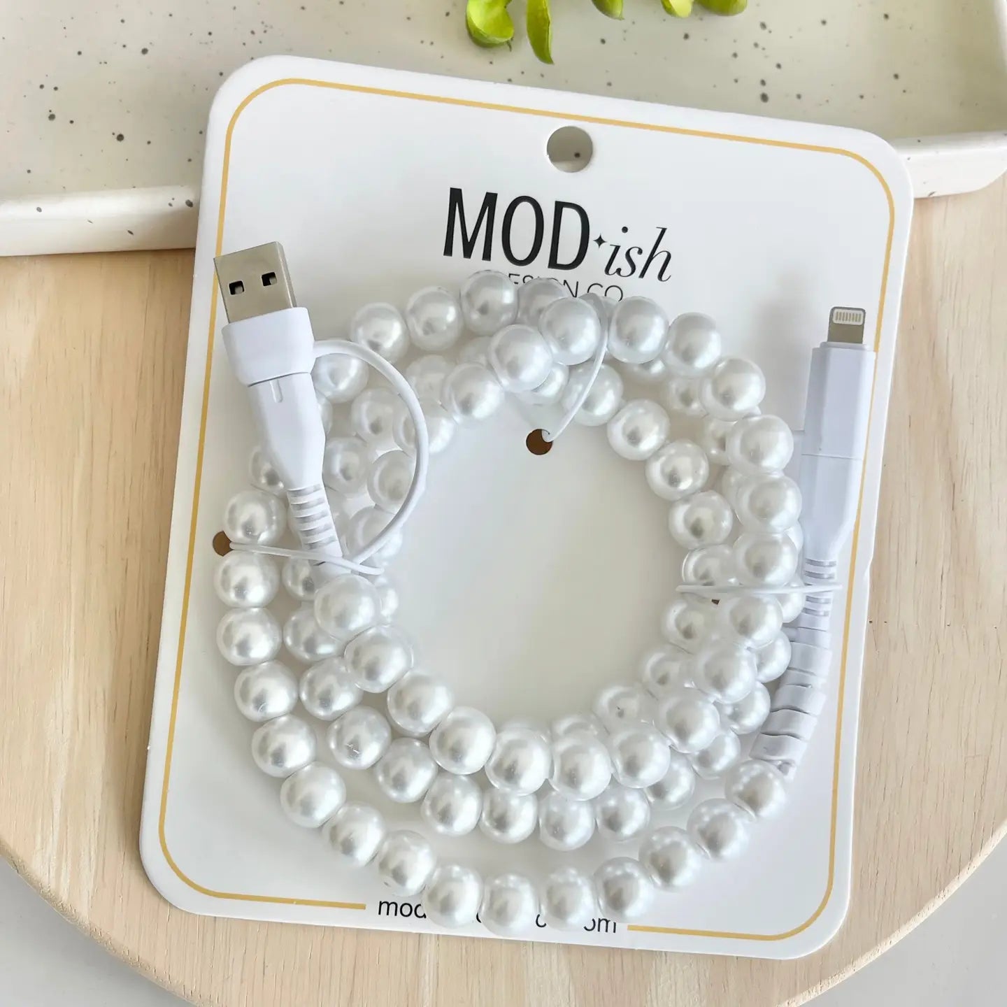 Beaded Phone Charger