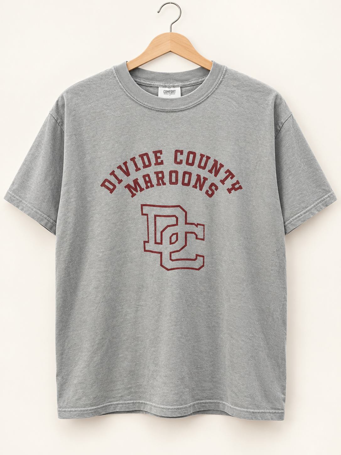 DC Maroons Comfort Colors Tee