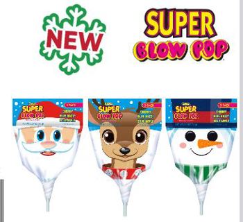Super Blow Pop Christmas 3 Bunch