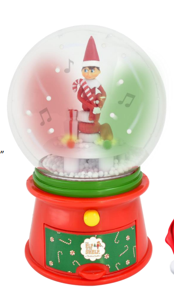 Elf on the Shelf Snowglobe