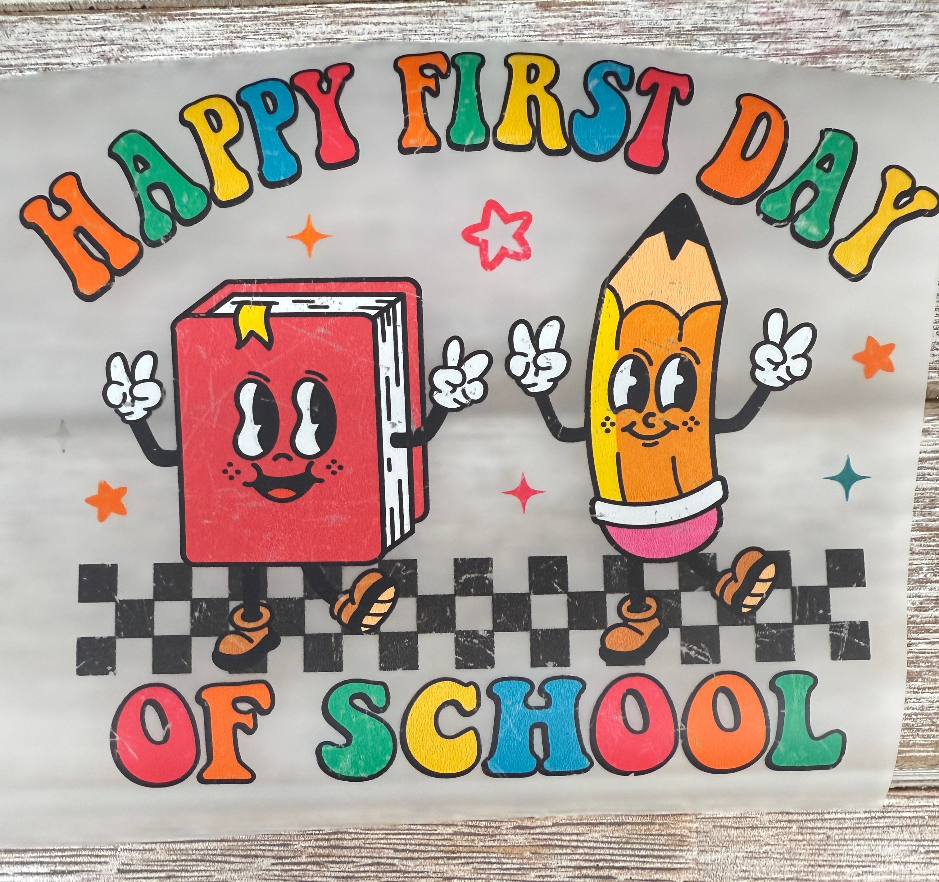 Back To School DTF Transfer