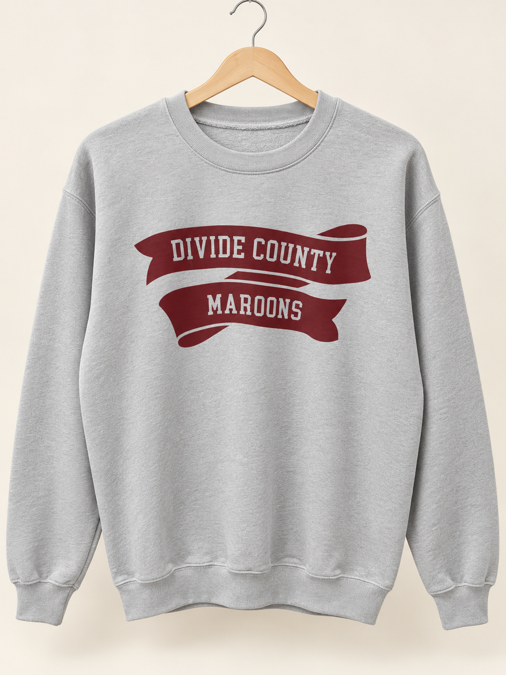 DC Maroons Gildan Crewneck