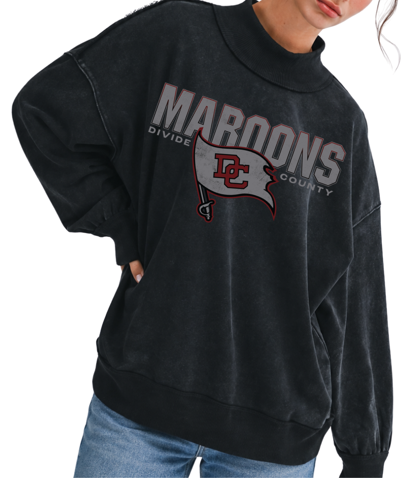 DC Maroons Football Flag Design