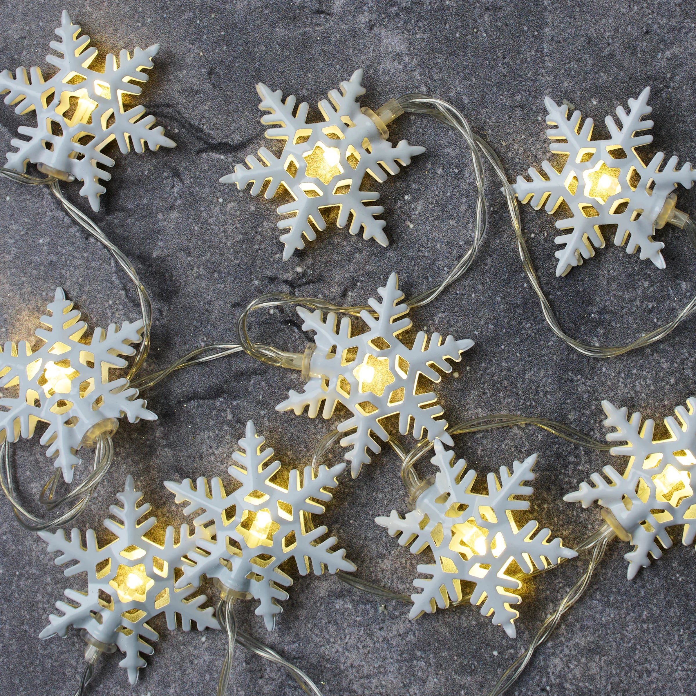 Snowflake String Lights