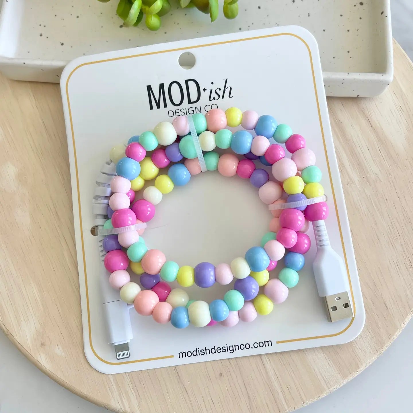 Beaded Phone Charger