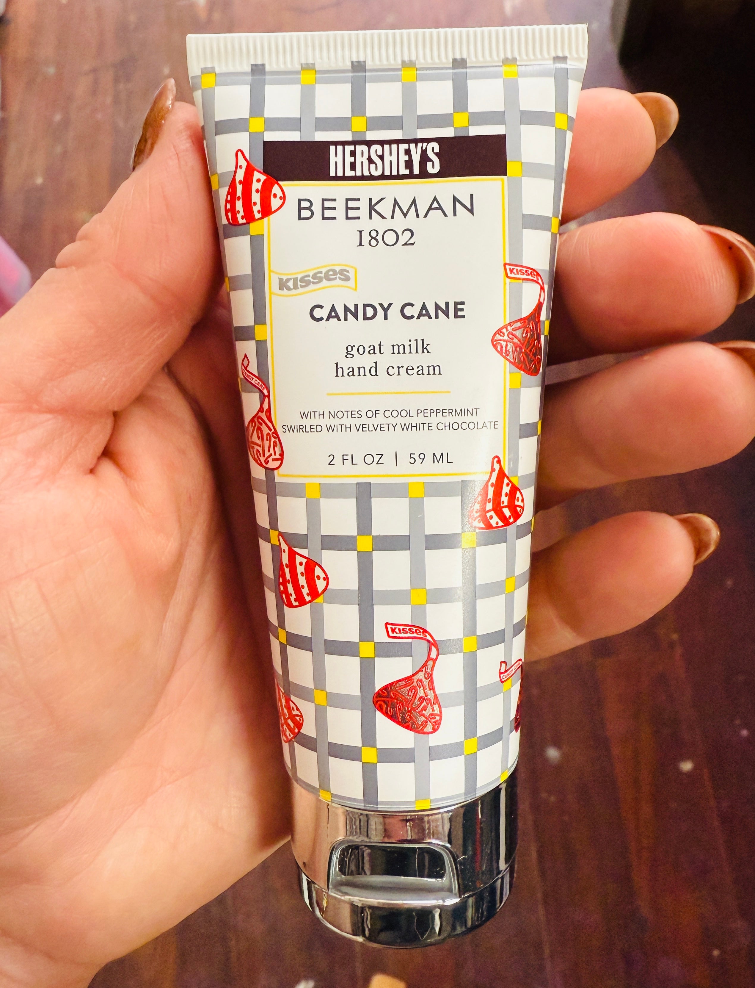 Hershey's Candy Cane 2oz Hand Cream