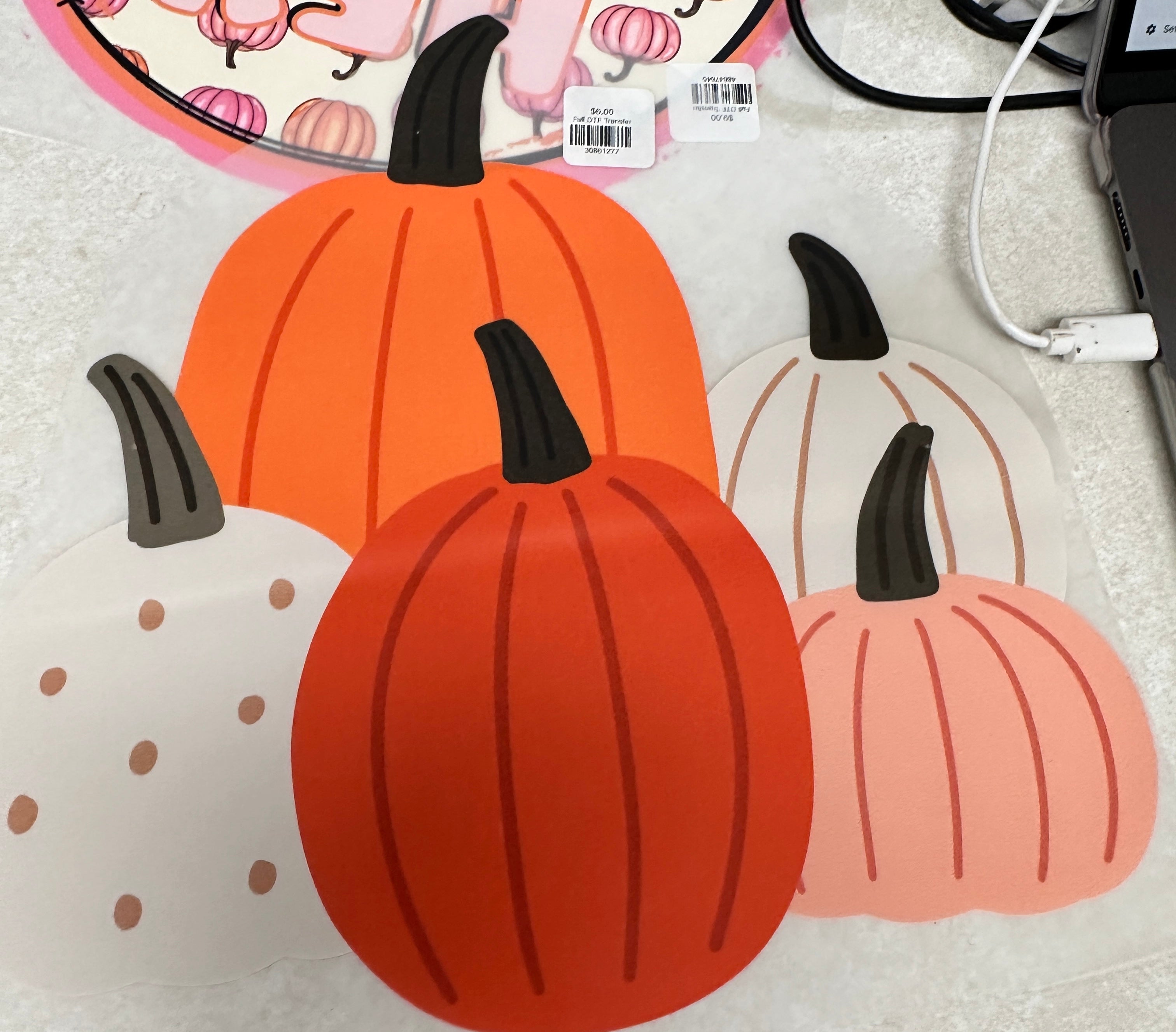 Fall DTF Transfer