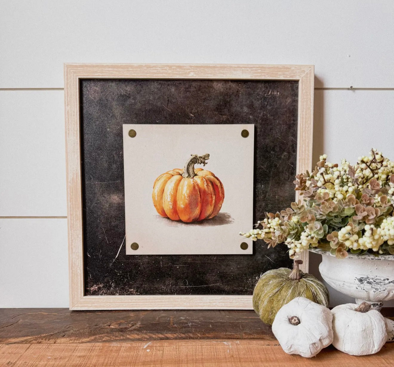 Orange Pumpkin Sign