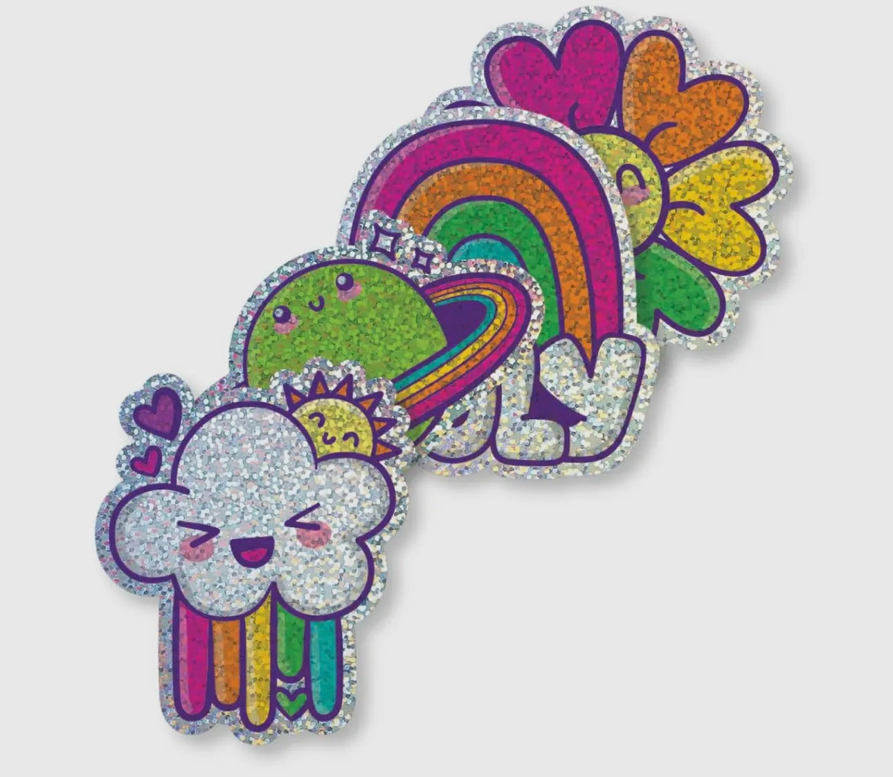 Happy Rainbows Stickers