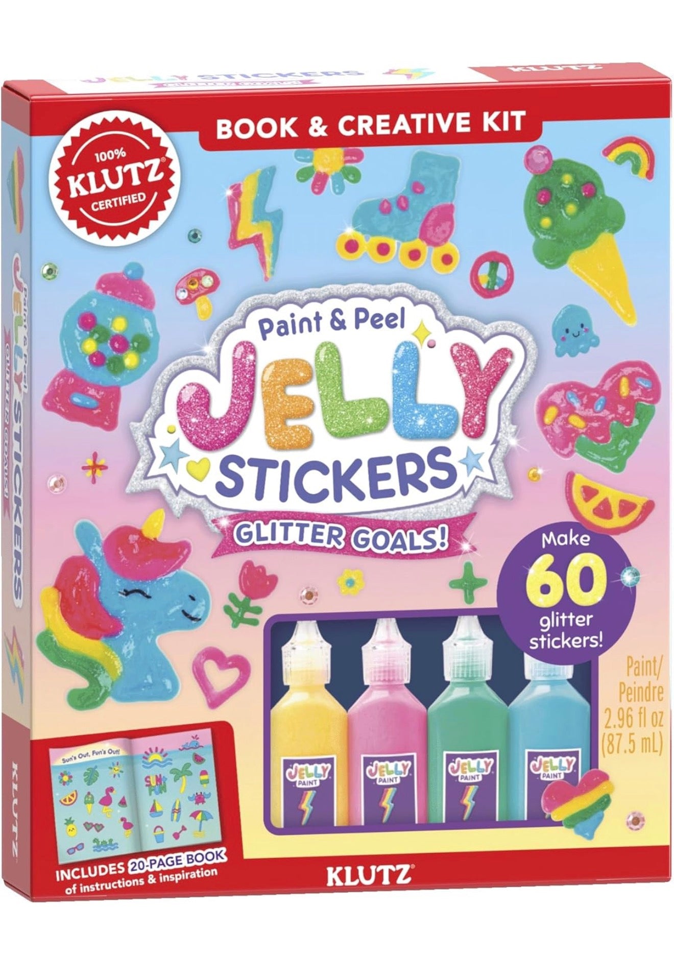 Klutz Paint and Peel Jelly Stickers