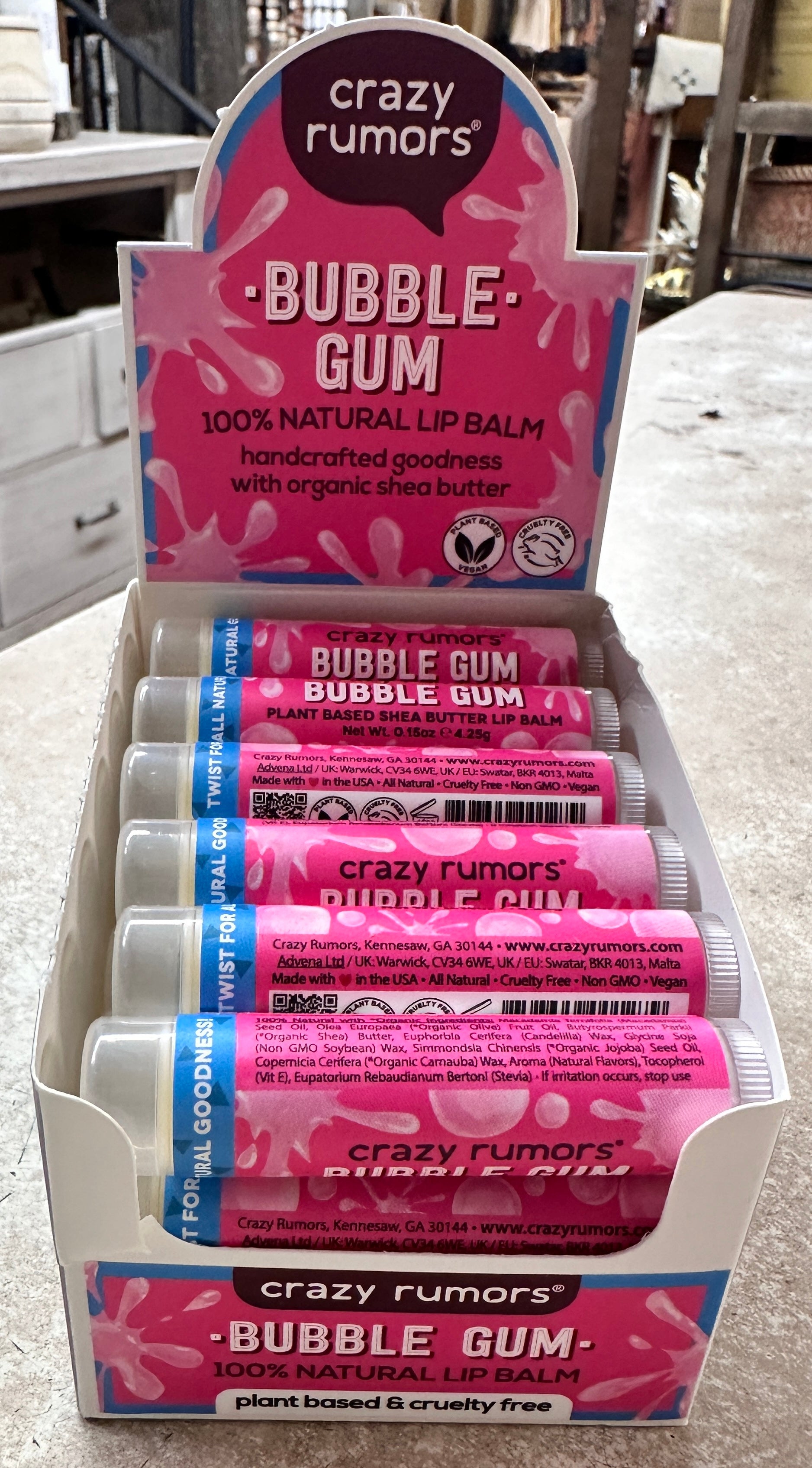 Crazy Rumors Lip Balms