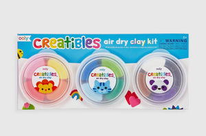 Creatibles Air Dry Clay Set of 12