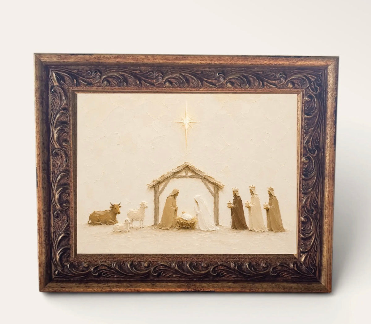 Gold Framed Christmas Pictures