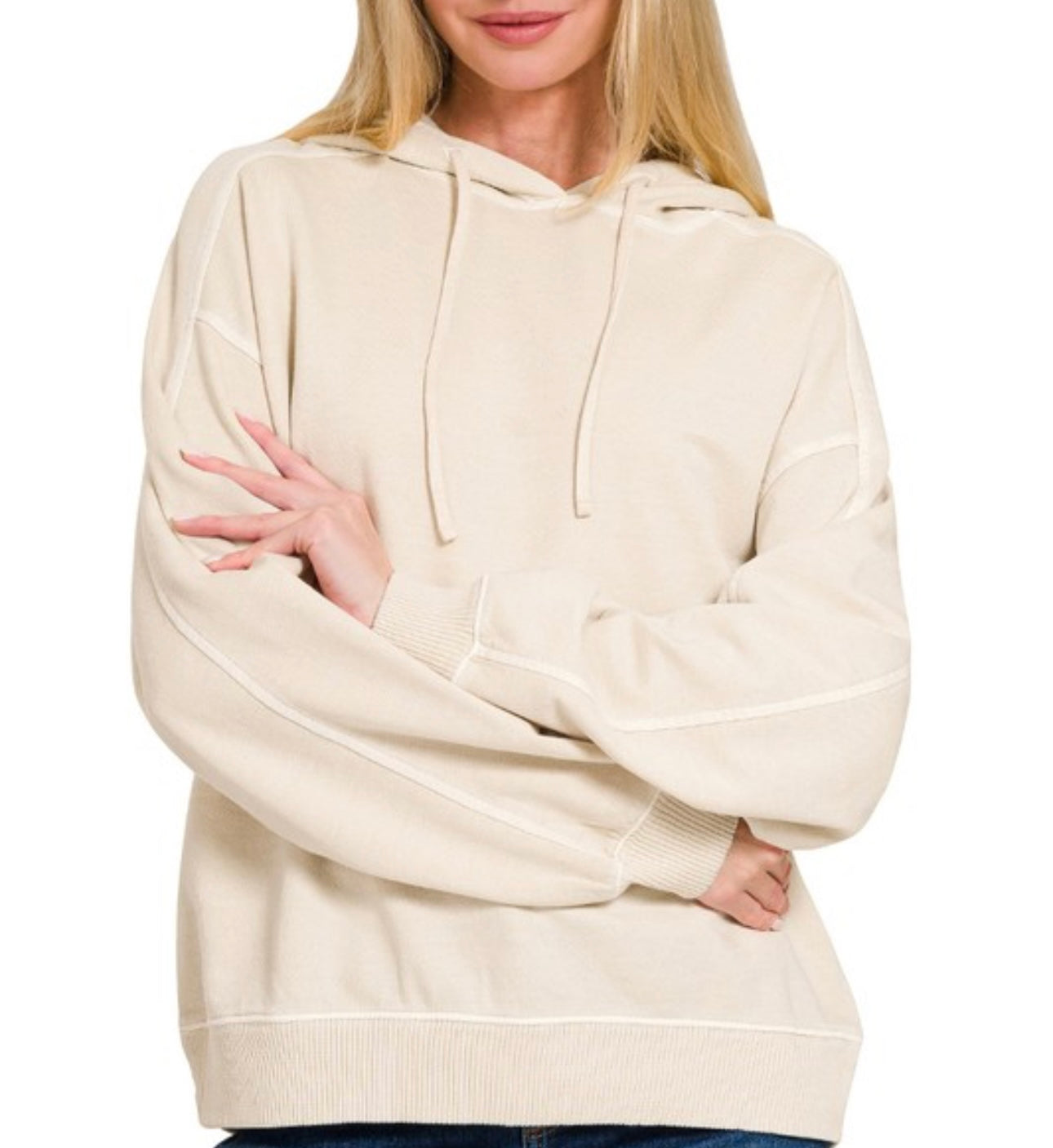 Zenana Terry Hoodie