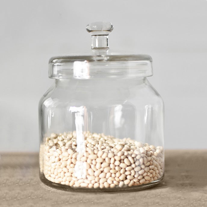 Glass Canister with Handle