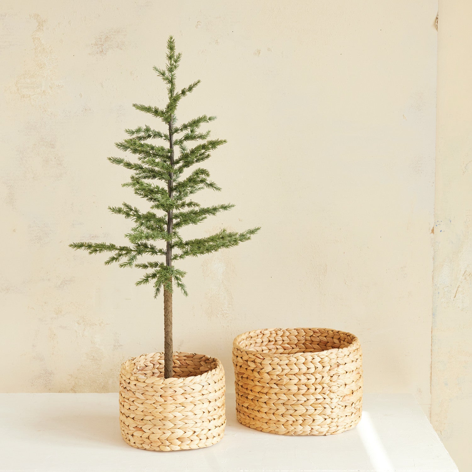 Hand-Woven Water Hyacinth Tree Collars