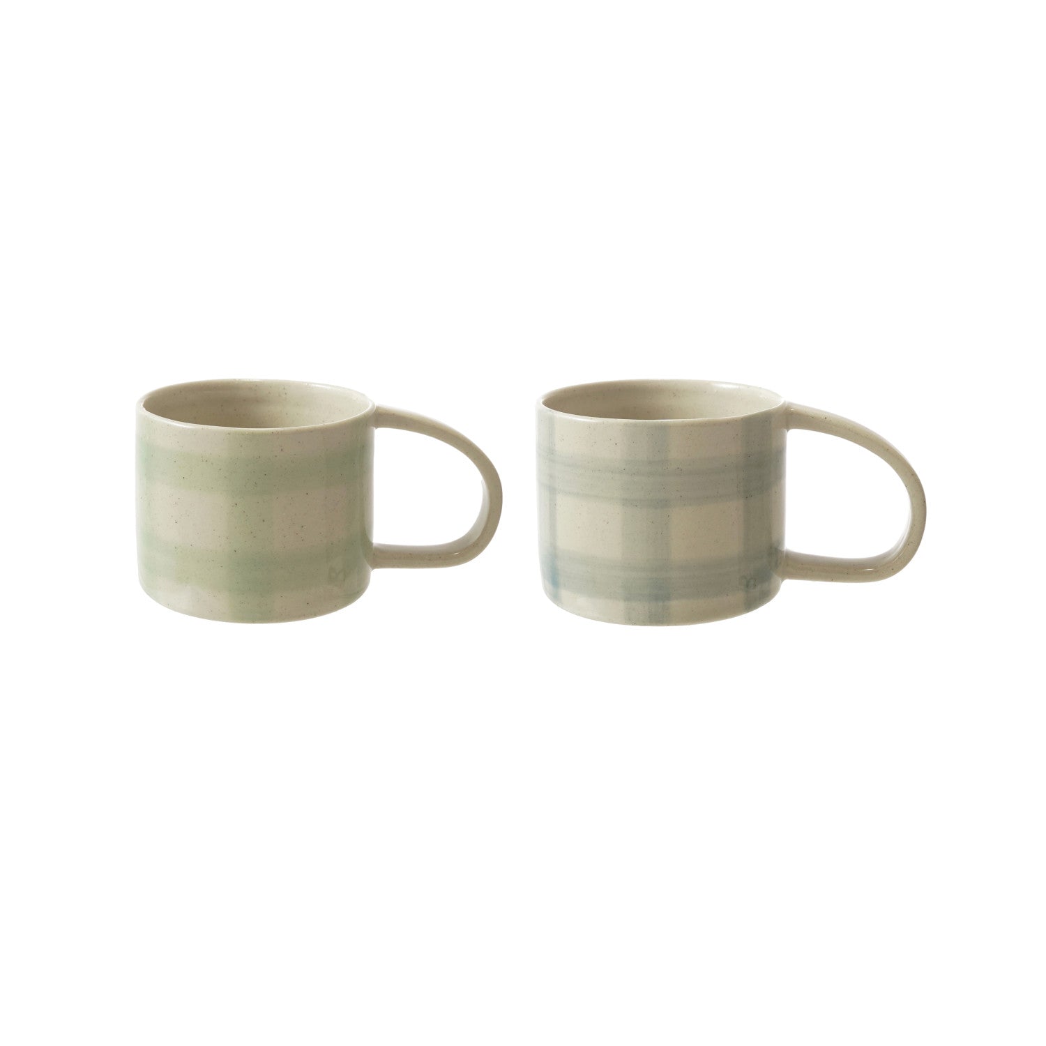 Hand-Painted Stoneware Mug