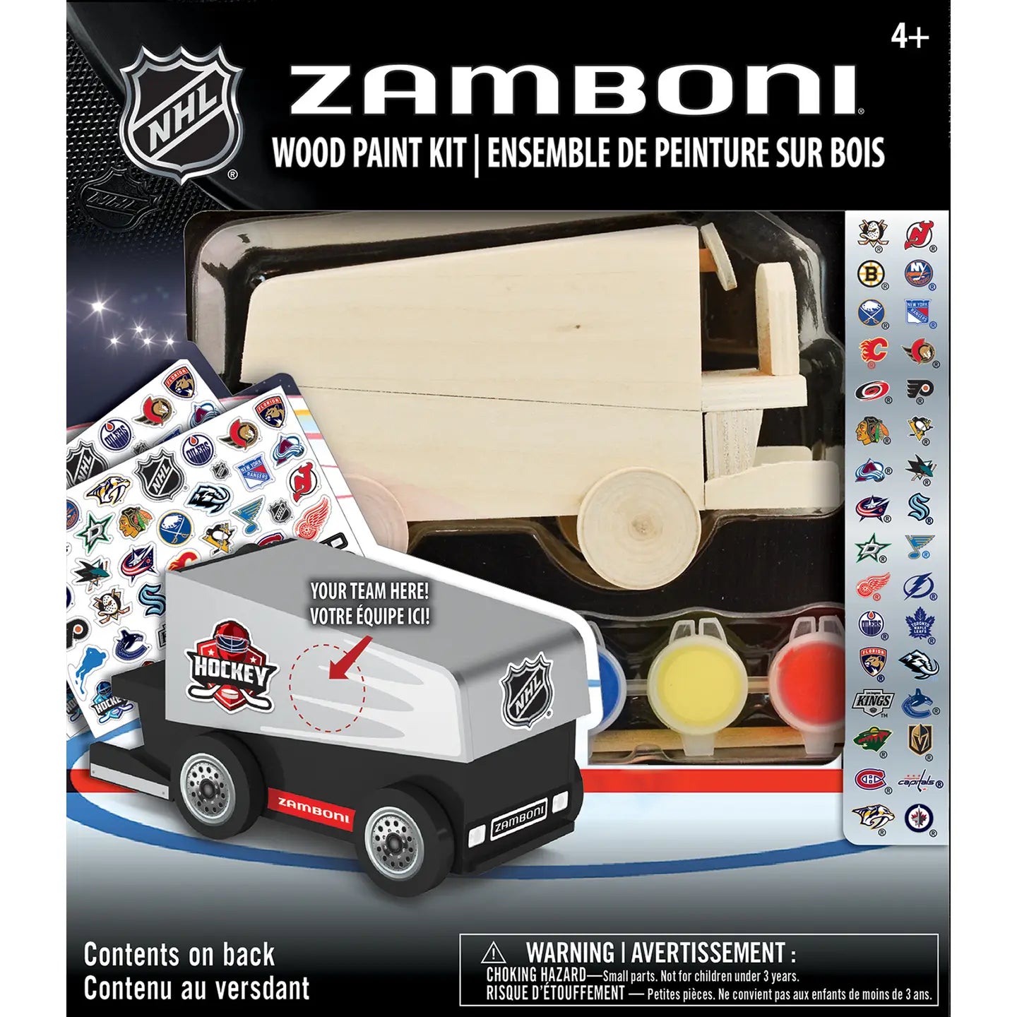 Wood Zamboni Paint Kit