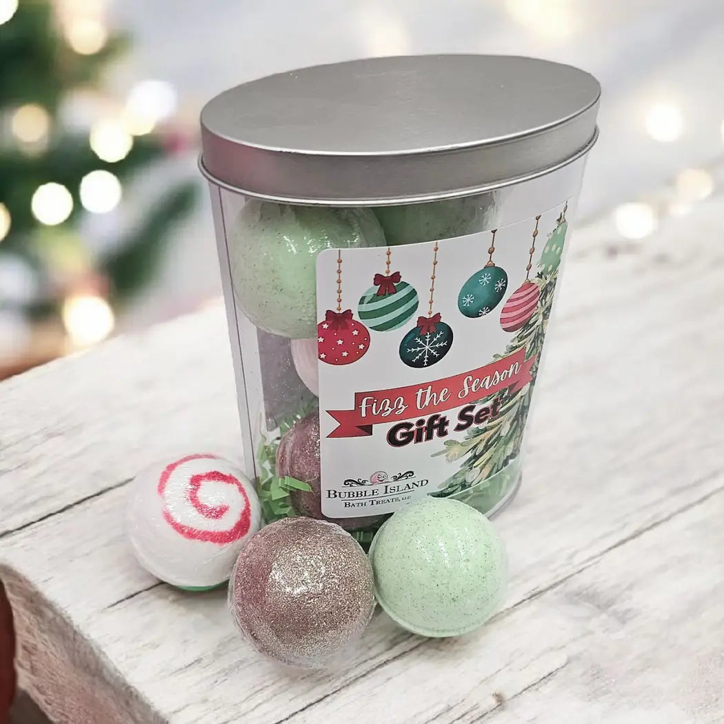 Fizz the Season 6pack of Bath Bombs