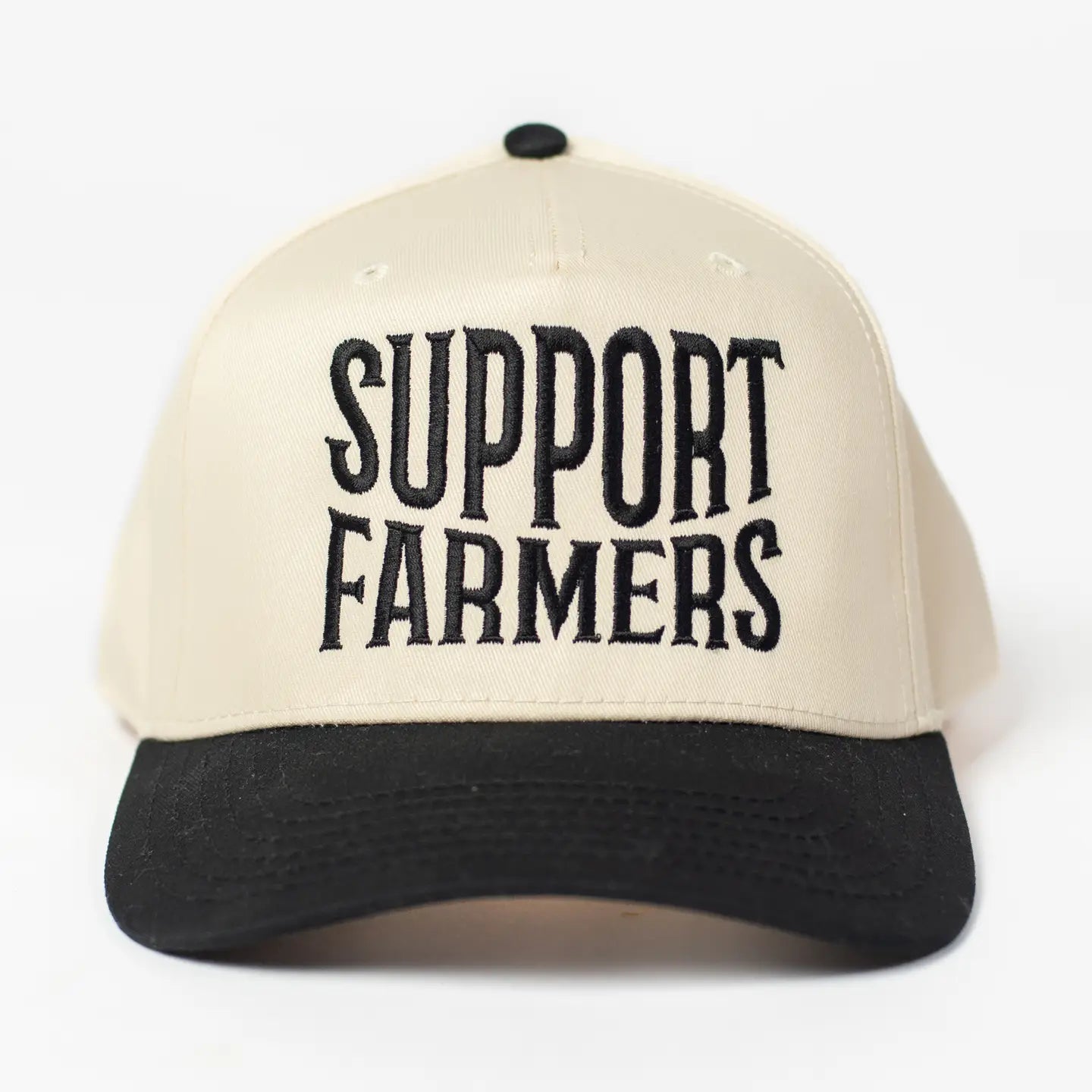 Support Farmer Embroidered Hat