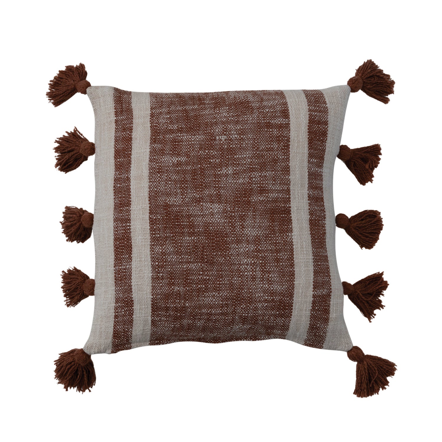 Brown and Cream Pillow