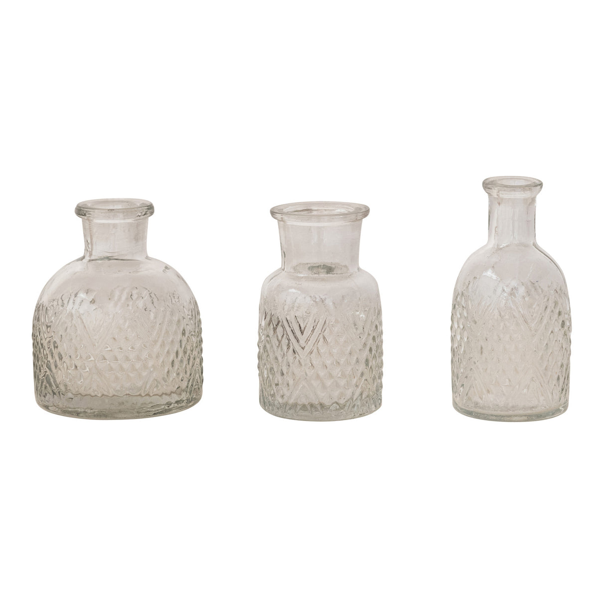 Pressed Glass Vase