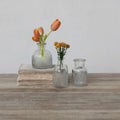 Pressed Glass Vase
