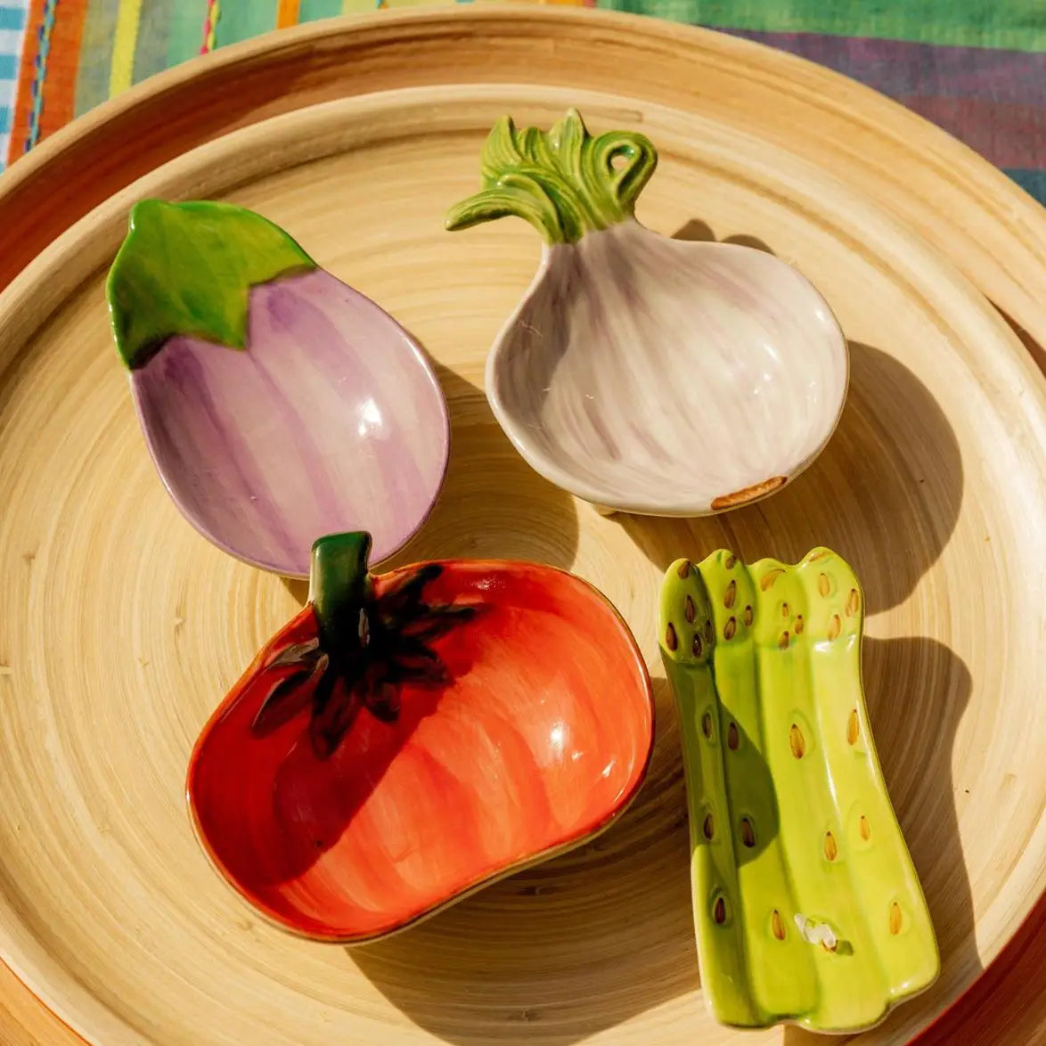 Mini Veggie Trinket Dishes