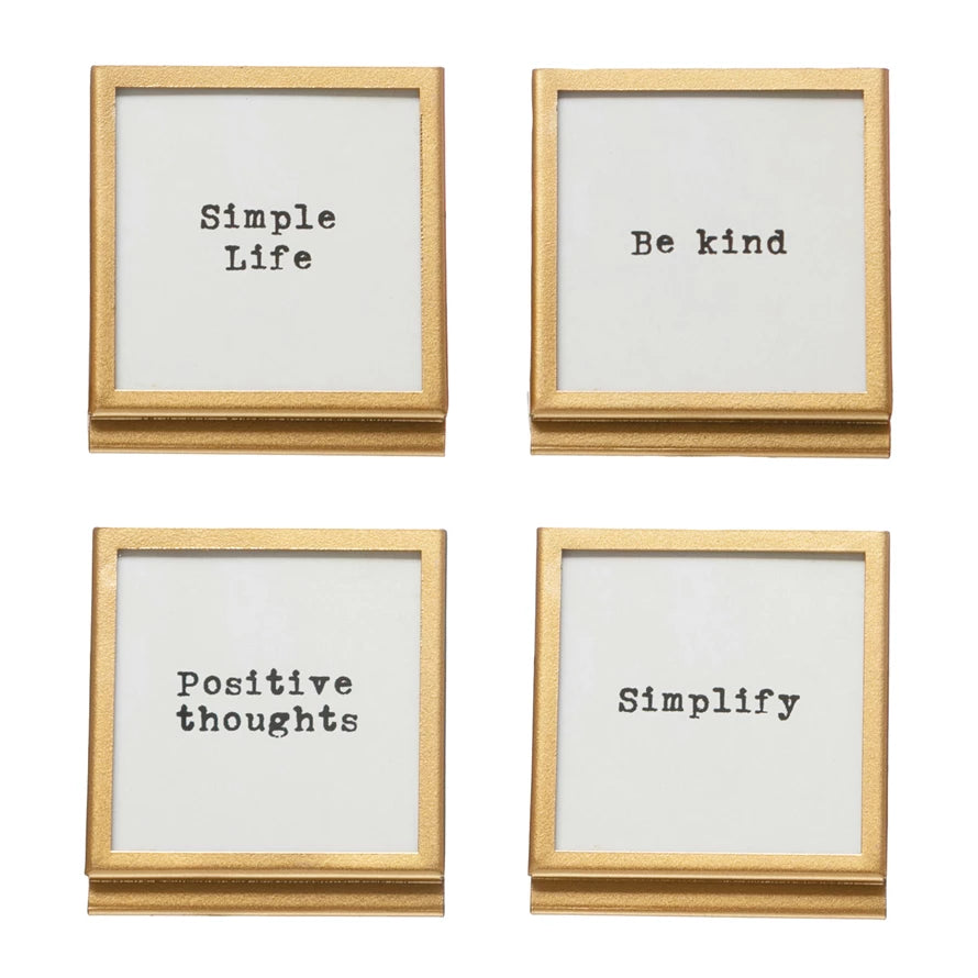 Gold Frame with Easel, Small